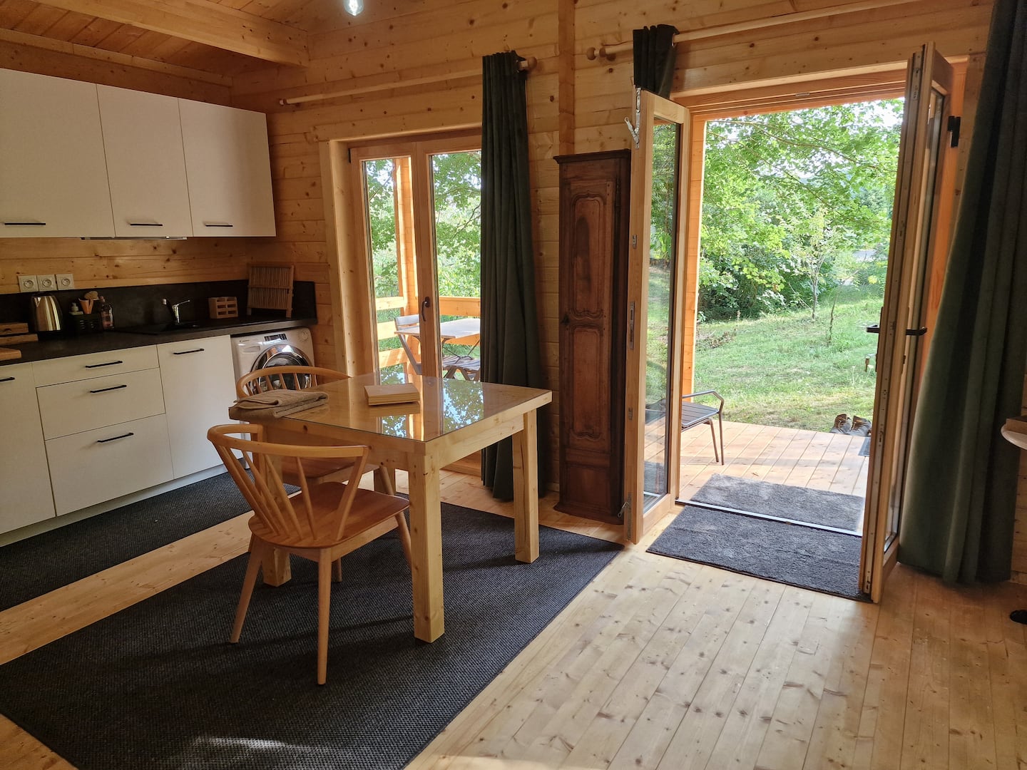 Pièce de vie du chalet