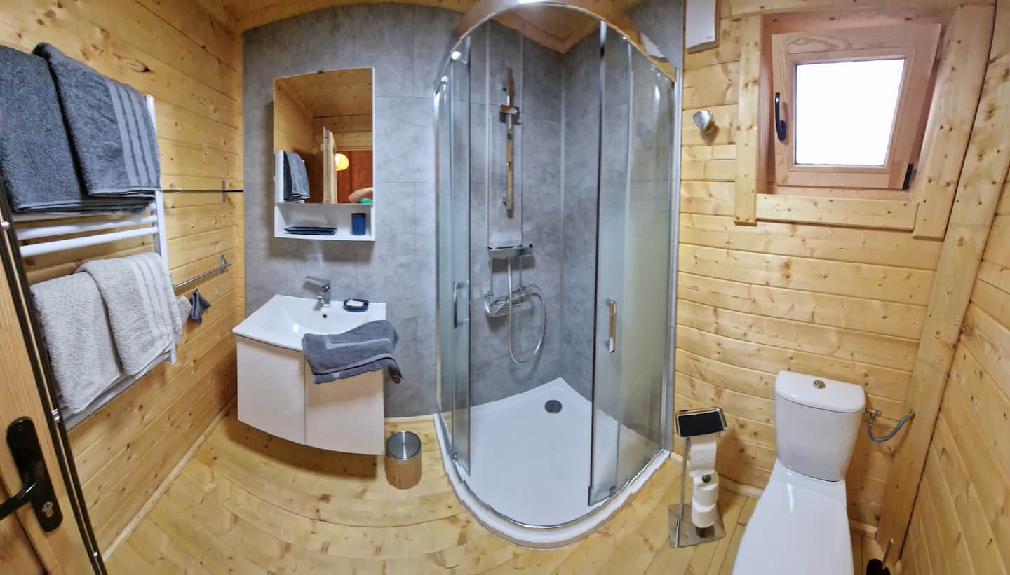Salle de bain du chalet